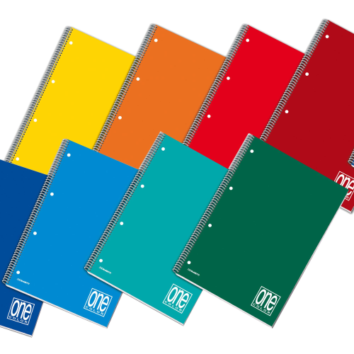 BLASETTI ONE COLOR BLOCCHI A SPIRALE A5 80 GR QUADRETTI 5M 60 FOGLI CONF 5 Pz.